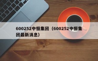 600252中恒集团（600252中恒集团最新消息）