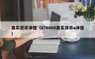 嘉实货币净值（070008嘉实货币a净值）