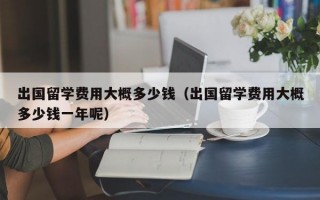 出国留学费用大概多少钱（出国留学费用大概多少钱一年呢）