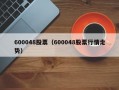 600048股票（600048股票行情走势）