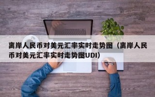 离岸人民币对美元汇率实时走势图（离岸人民币对美元汇率实时走势图UDI）