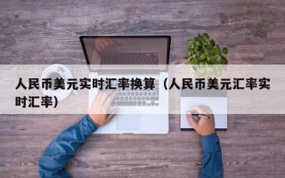 人民币美元实时汇率换算（人民币美元汇率实时汇率）