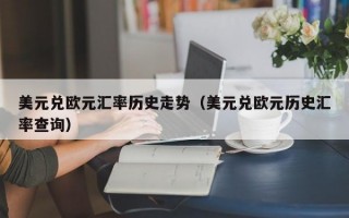 美元兑欧元汇率历史走势（美元兑欧元历史汇率查询）