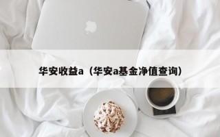 华安收益a（华安a基金净值查询）