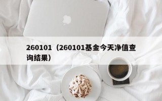 260101（260101基金今天净值查询结果）