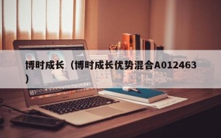 博时成长（博时成长优势混合A012463）