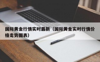 国际黄金行情实时最新（国际黄金实时行情价格走势图表）