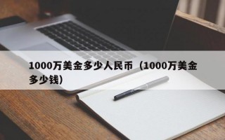 1000万美金多少人民币（1000万美金多少钱）