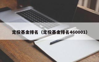 定投基金排名（定投基金排名460001）