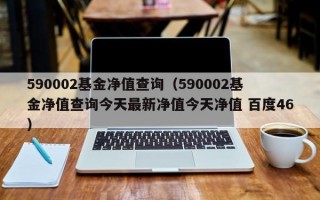 590002基金净值查询（590002基金净值查询今天最新净值今天净值 百度46）