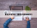 嘉实沪深300（嘉实沪深300ETF）