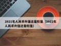 2021年人民币升值还是贬值（2022年人民币升值还是贬值）