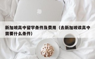 新加坡高中留学条件及费用（去新加坡读高中需要什么条件）