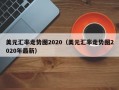 美元汇率走势图2020（美元汇率走势图2020年最新）