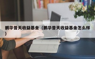 鹏华普天收益基金（鹏华普天收益基金怎么样）