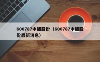 600787中储股份（600787中储股份最新消息）