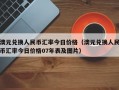 澳元兑换人民币汇率今日价格（澳元兑换人民币汇率今日价格07年表及图片）