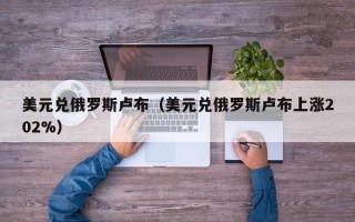 美元兑俄罗斯卢布（美元兑俄罗斯卢布上涨202%）