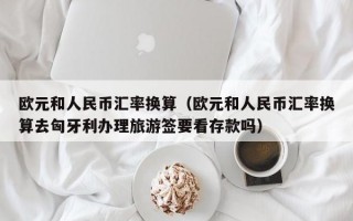 欧元和人民币汇率换算（欧元和人民币汇率换算去匈牙利办理旅游签要看存款吗）