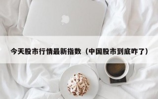 今天股市行情最新指数（中国股市到底咋了）