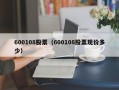 600108股票（600108股票现价多少）