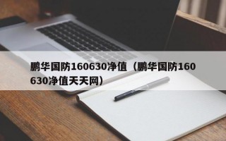 鹏华国防160630净值（鹏华国防160630净值天天网）