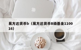 易方达货币b（易方达货币B级基金110016）