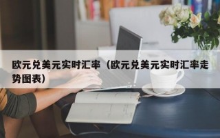 欧元兑美元实时汇率（欧元兑美元实时汇率走势图表）