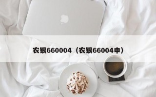 农银660004（农银66004申）