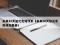 未来10天加元走势预测（未来10天加元走势预测最新）