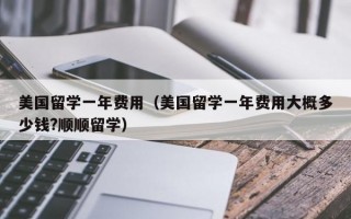 美国留学一年费用（美国留学一年费用大概多少钱?顺顺留学）