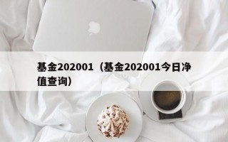 基金202001（基金202001今日净值查询）