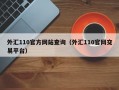 外汇110官方网站查询（外汇110官网交易平台）