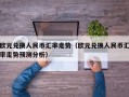 欧元兑换人民币汇率走势（欧元兑换人民币汇率走势预测分析）