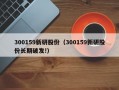 300159新研股份（300159新研股份长期破发!）