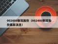 002480新筑股份（002480新筑股份最新消息）