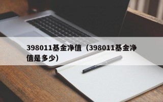 398011基金净值（398011基金净值是多少）