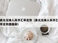 美元兑换人民币汇率走势（美元兑换人民币汇率走势图最新）