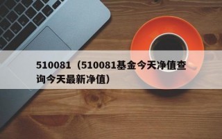 510081（510081基金今天净值查询今天最新净值）