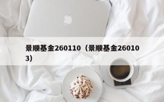 景顺基金260110（景顺基金260103）