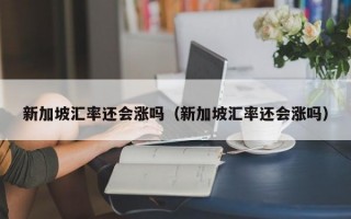 新加坡汇率还会涨吗（新加坡汇率还会涨吗）