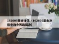 162605基金净值（162605基金净值查询今天最新净）