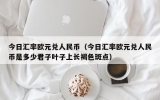 今日汇率欧元兑人民币（今日汇率欧元兑人民币是多少君子叶子上长褐色斑点）