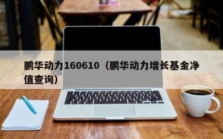 鹏华动力160610（鹏华动力增长基金净值查询）