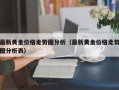 最新黄金价格走势图分析（最新黄金价格走势图分析表）