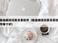 股指期货仿真交易软件（股指期货仿真交易软件哪个好）