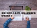 未来十天澳币汇率走势（2024年换澳元最佳时间是多少）