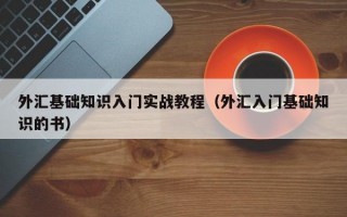 外汇基础知识入门实战教程（外汇入门基础知识的书）